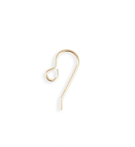 20x10mm French Ear Wire - Rose Gold Plated (83 pcs)
