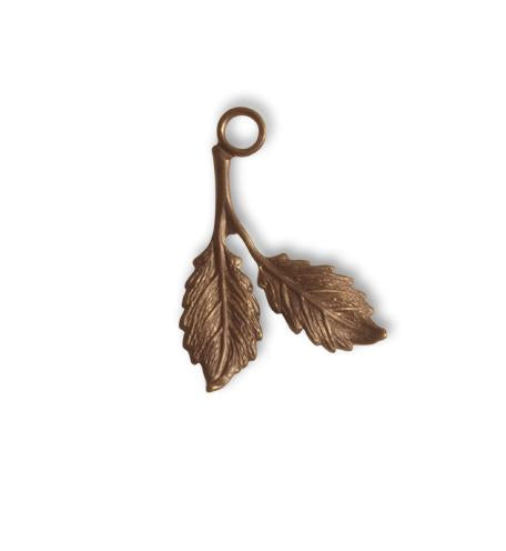 23x16mm Beech Leaf (48 pcs)