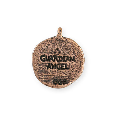 25.5x22mm Guardian Angel [Green Girl Studios] - Copper Antique (1pc)