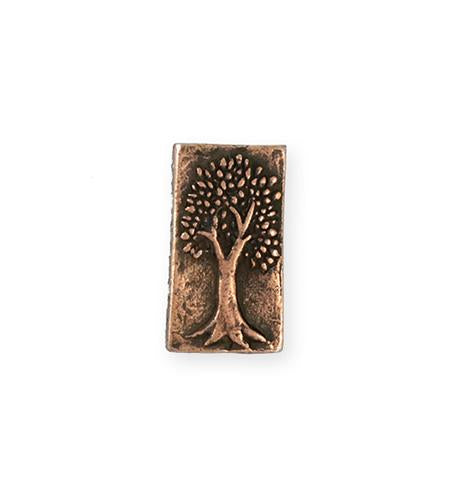 22x12mm Grow Strong [Green Girl Studios] - Copper Antique (1pc)