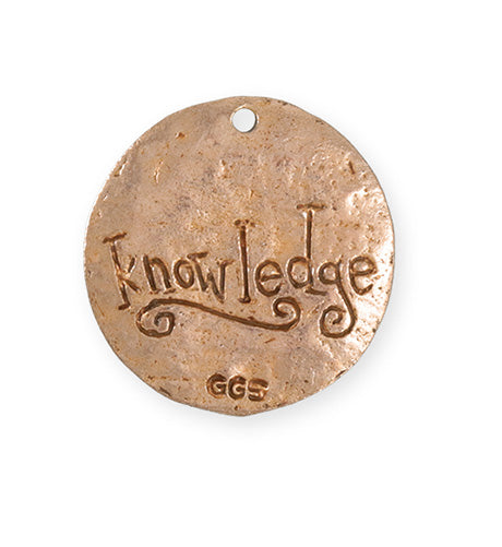 29.5x28.5mm Knowledge Tree [Green Girl Studios] - Rose Gold Antique (1pc)