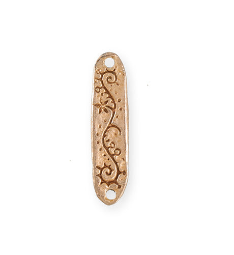 31.5x8mm Seek Wisdom [Green Girl Studios] - Rose Gold Antique (1pc)