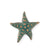 28.5x27.5mm Starfish Wish [Green Girl Studios] - Copper Verdigris (1pc)