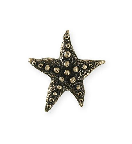 28.5x27.5mm Starfish Wish [Green Girl Studios] - Bronze Antique (1pc)