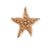 28.5x27.5mm Starfish Wish [Green Girl Studios] - Rose Gold Antique (1pc)