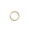 15mm Rib Cable Jump Ring - 14K Gold Antique Plated (46 pcs)