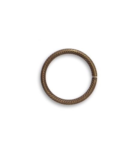 15.25mm Rib Cable 15ga Jump Ring (60 pcs/pkg)