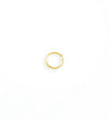 8mm Smooth Jump Ring - 10K Gold Plated (208 pcs)