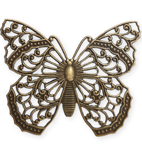 46x38mm Filigree Butterfly (8 pcs)