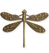 50x39mm Ornate Dragonfly (8 pcs)
