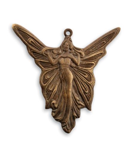 30x30mm Art Deco Angel (12 pcs)