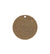 14mm Embossed Dots - Natural Brass (20pcs)