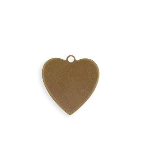 20mm Heart Blank (30 pcs)