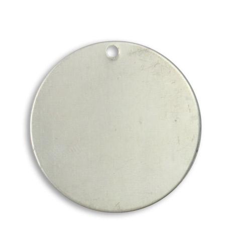 29mm Circle blank, pewter (10 pcs)