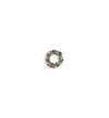 8mm Dotted Spacer - Copper Verdigris Plated (25 pcs)