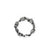 21mm, Wire Wrap Ring - Artisan Pewter (3pcs)