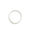 21mm Stacking Ring (Size 8) - Sterling Silver Plated (8 pcs)