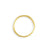 21mm Stacking Ring (Size 8) - 10K Gold Plated (8 pcs)