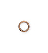 12mm Organic Ring - Copper Antique Plated (20 pcs)