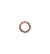 12mm Organic Ring - Copper Antique Plated (20 pcs)
