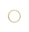 Size 8, Hammered Ring - 10K Gold Plated (9 pcs)