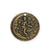 29mm, Woman in the Moon - Brass Antique Plated (3pcs)