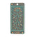 45x20mm, Floral Tapestry - Copper Verdigris Plated (3pcs)