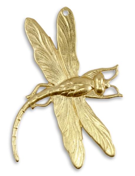 47x35mm Art Deco Dragonfly (6 pcs)