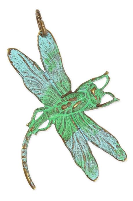47x35mm Art Deco Dragonfly (5 pcs)