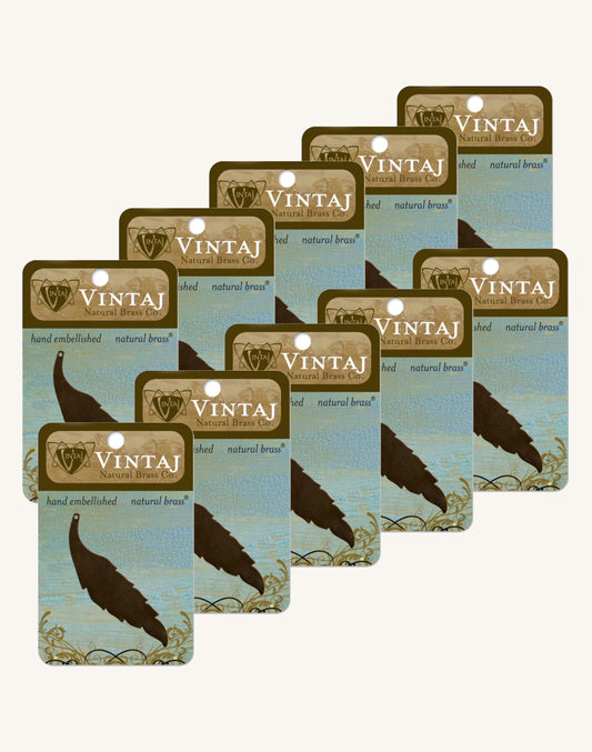 Slender Leaf, 60x15mm, (10-packs, 10pcs)