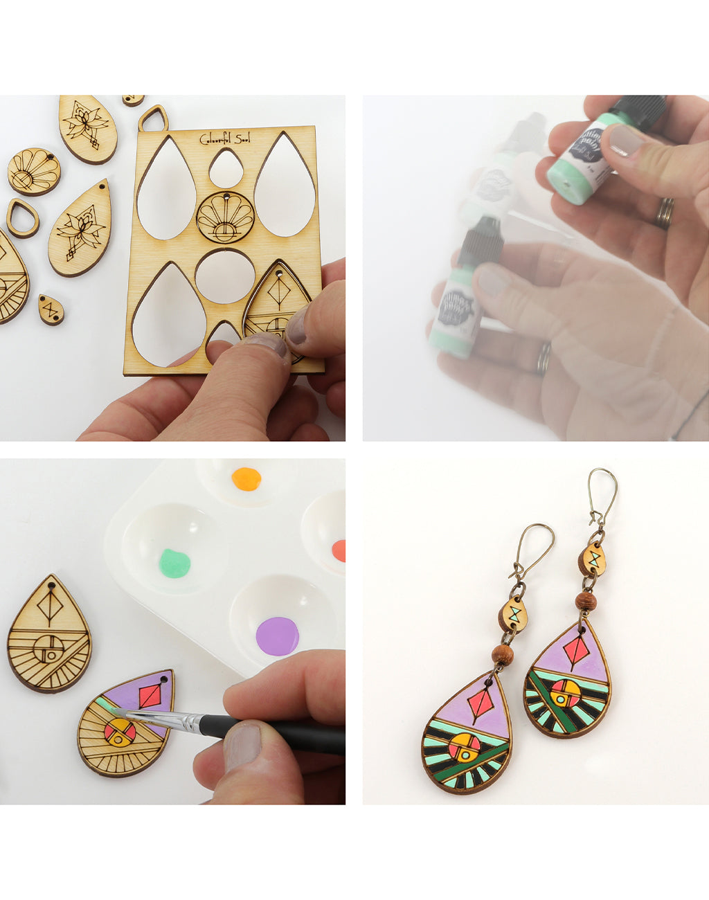 Balanced Energy, Jewelry Pop Outs (5 panels, 7pcs/ea)