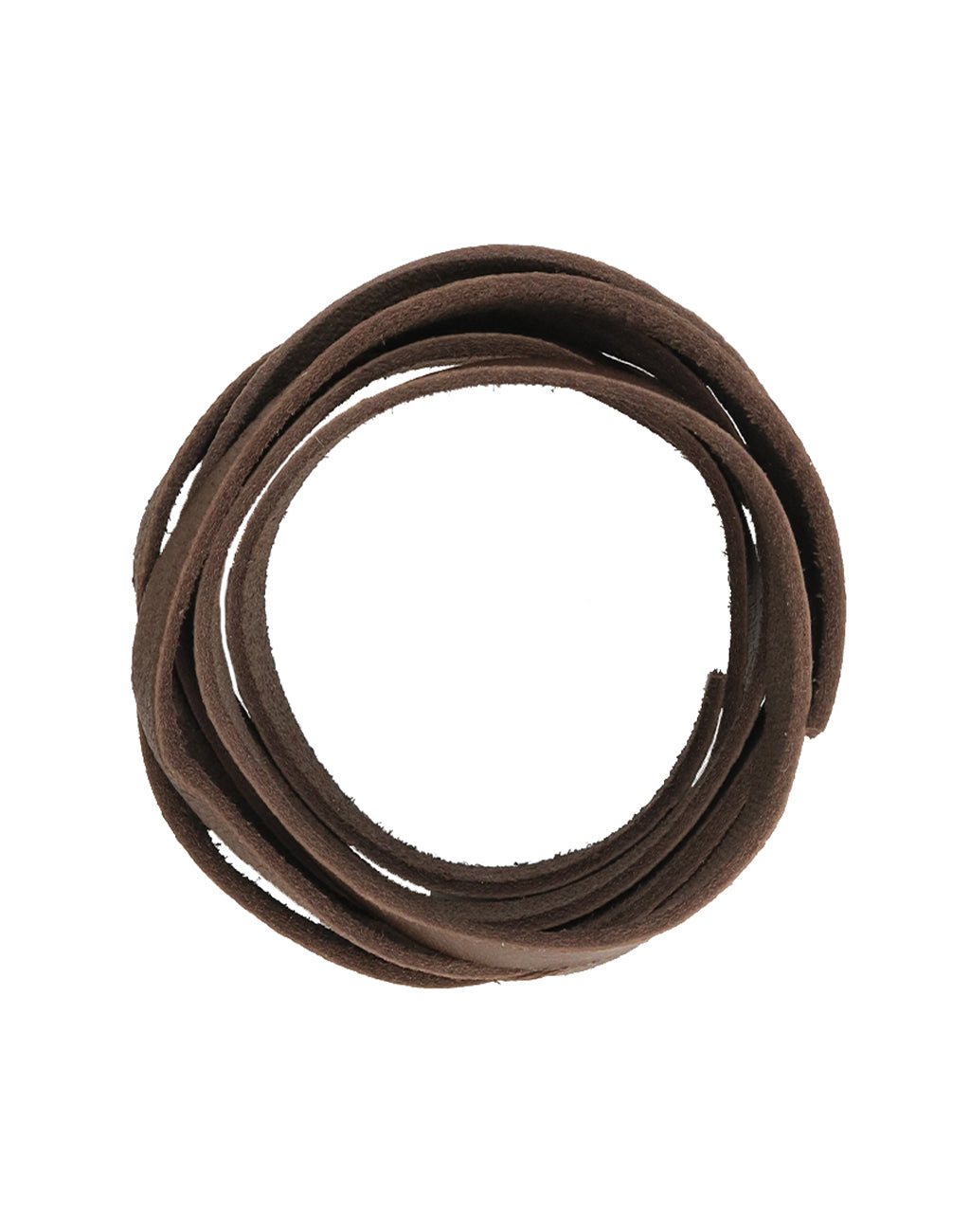 Dark Brown Deerskin Leather Lace, 3/16" (50ft)