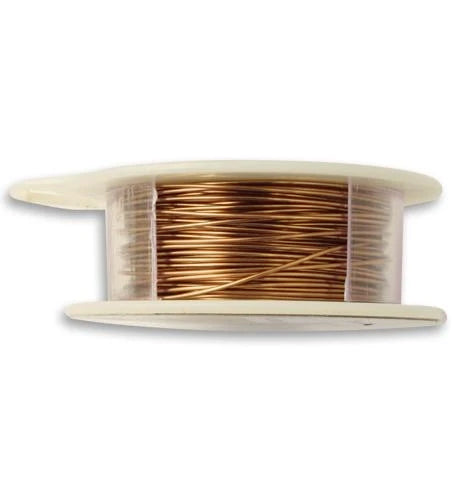 Vintaj Natural Brass Wire 22 GA (60 ft)