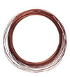 Artisan Copper Half Round Wire 18 GA (21 ft)