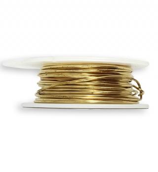 Vintaj Solid Brass Wire 18 GA (30 ft)